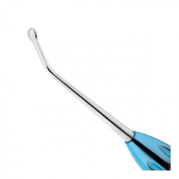 Распатор двусторонний стоматологический для микрохирургического отслаивания лоскута и сосочков, ширина первой рабочей части 2,7 мм., ширина второй рабочей части 1,6 мм. общая длина 185 мм, рабочая часть - нержавеющая сталь, рукоятка - титан