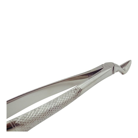 Щипцы с широкими губками для удаления корней зубов верхней челюсти Ж 52