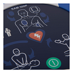 Автоматический внешний дефибриллятор PAD 500P Samaritan с принадлежностями HeartSine