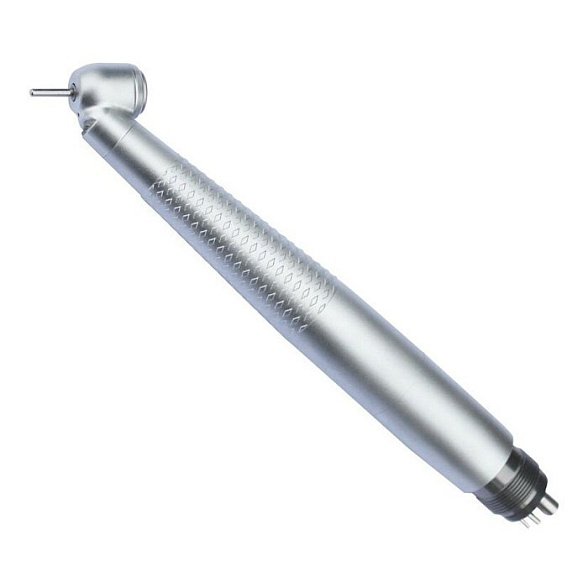 CX207-D - турбинный наконечник с генератором света, стандартная головка под 45 градусов, одноточечный спрей, стальные подшипники, Coxo