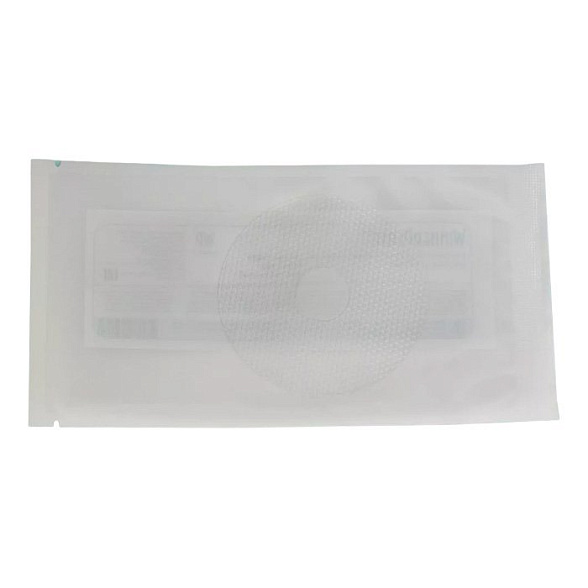 Пластина WinnerPlast с мягким силиконовым покрытием прозрачный, форма круг, 1 шт, WINNER MED