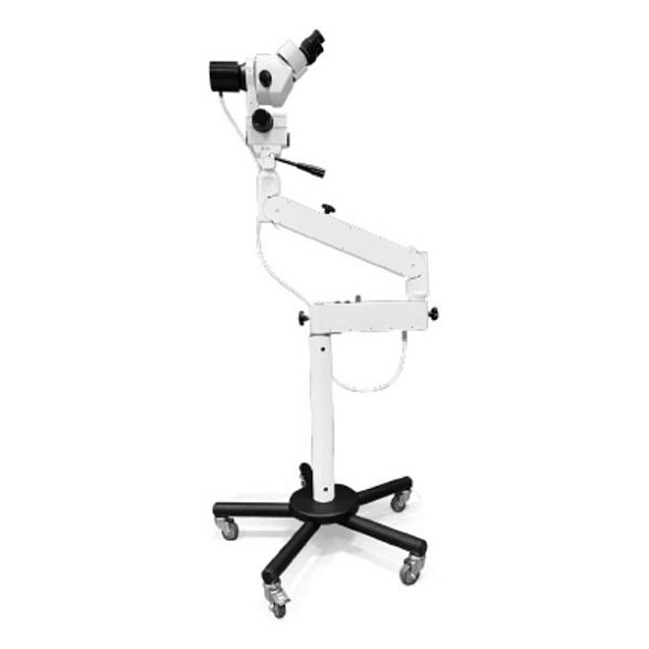 Кольпоскоп КС-02 «Эконом» вариант 201, прямой штатив, пятилучевое основание