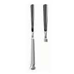 Долото с шестигранной ручкой желобоватое, 10 мм, Surgiwell