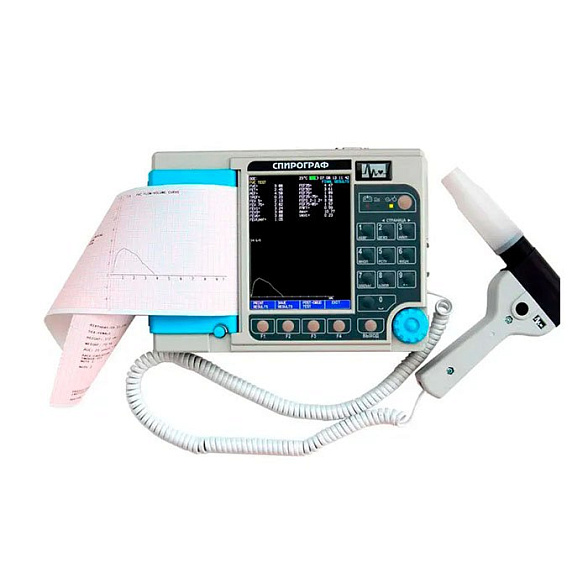 Спирограф СМП-21/01 Р-Д с внешним лазерным принтером и дополнительными аксессуарами, НПП Монитор