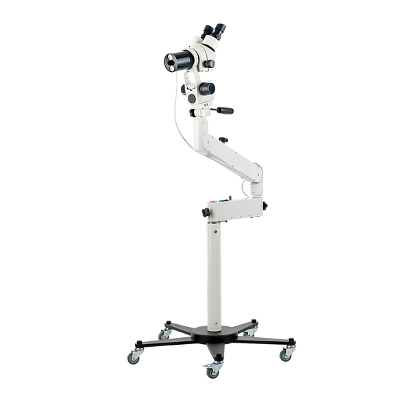 Кольпоскоп КС-02 «Эконом» вариант 202, консольный штатив, пятилучевое основание