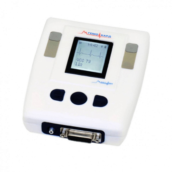 Аппараты ЭКГ с возможностью измерения АД и анализа параметров кровообращения, передающий результаты измерения в телемедицинскую систему "ГемоКард"
