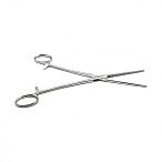 Зажим кровоостанавливающий, зубчатый, прямой №2, 205 мм. Surgiwell