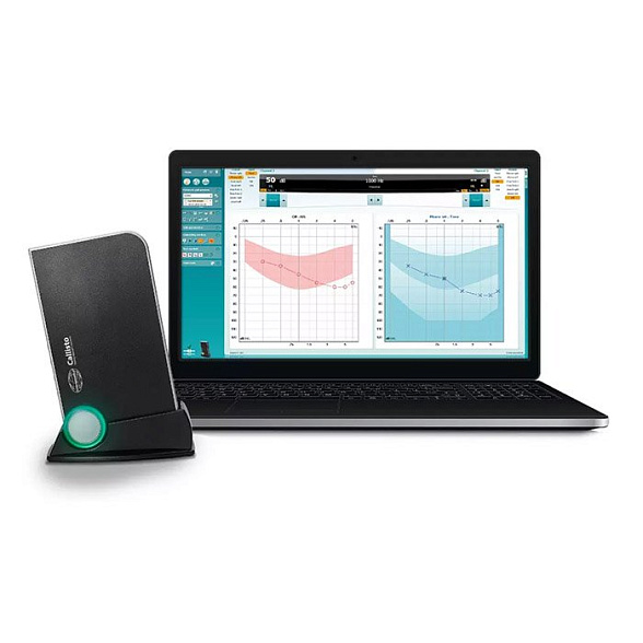 Аудиометр комплексный Callisto с модулем измерения в реальном ухе REM440