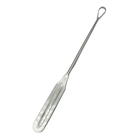 Кюретка для удаления остатков плодного яйца и плацентарной ткани тупая N 6