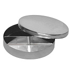 Лоток стоматологический с крышкой ЛСК - "МЕДИКОН", 100х25 с разделителем 1/4