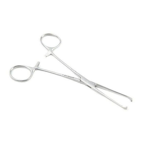 Зажим для захватывания кишечной стенки 152мм