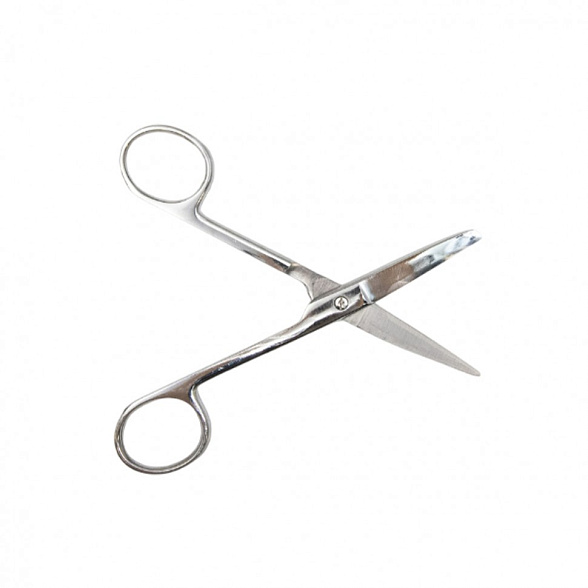 Ножницы медицинские твердосплавные с одним острым концом, прямые 140 мм, Surgiwell