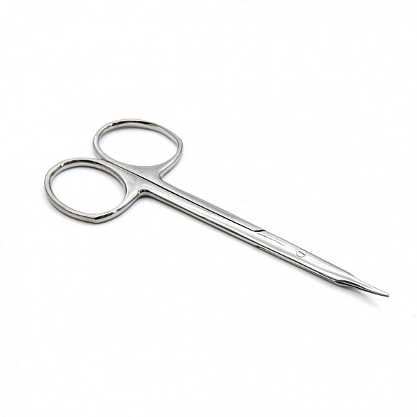 Ножницы роговичные тупоконечные, вертикально-изогнутые, 110 мм. Surgiwell