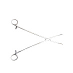 Зажим артериальный лигатурный с пологим изгибом Zenker, 285 мм