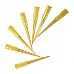 Наконечники 5-200 мкл универсальные, ПП, желтые (1000 шт/уп)