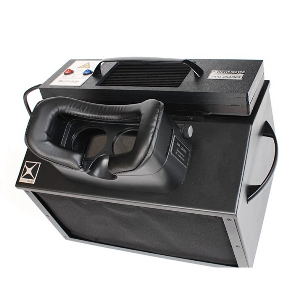 Ультрафиолетовый аналитический кабинет «УФК-254/365» светодиодный облучатель 254 нм