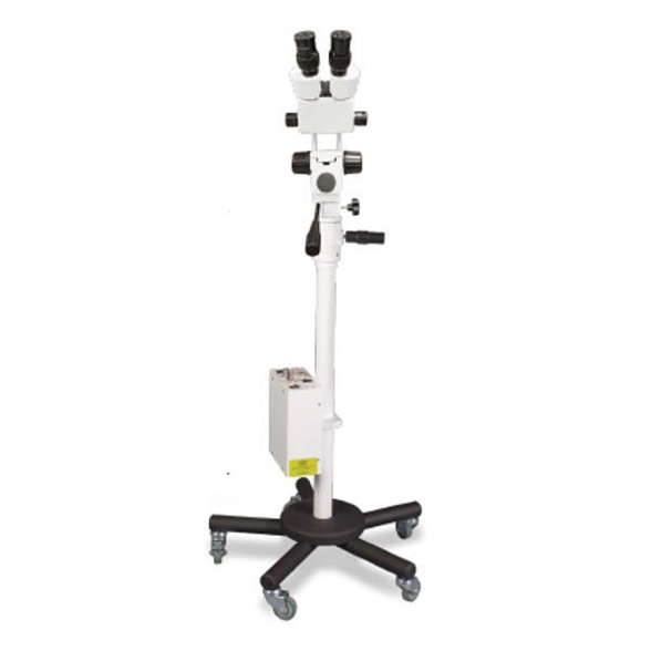 Кольпоскоп КС-02 «Эконом» вариант 201, прямой штатив, пятилучевое основание