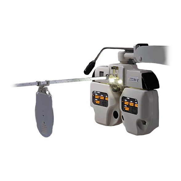 Автоматический фороптор со светодиодными индикаторами, настольным пультом управления и переносным пультом дистанционного управления RV-II (LED-RC-TO)