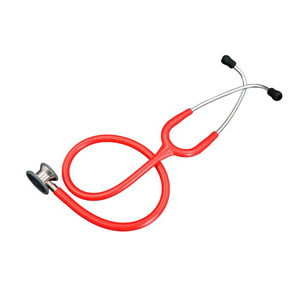 Duplex 2.0 Baby стетоскоп для детей, нержавеющая сталь, красный, Riester