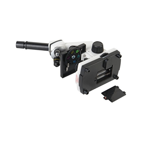 Микроскоп учебный Эврика 40х-1280х с видеоокуляром в кейсе