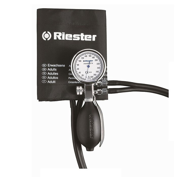 Механический тонометр Minimus III, манжета стандартная на липучке, Riester