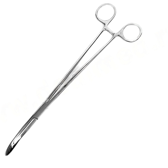 Корнцанг изогнутый 256 мм (Щ-20-2)