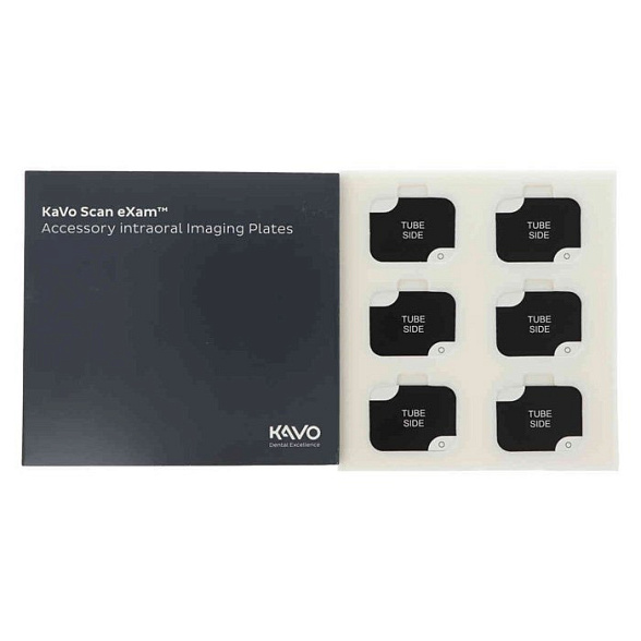 Комплект из 6 стандартных пластин размера 2 (3 1x 41 мм) для сканеров фосфорных пластин KaVo Scan eXam и KaVo Scan eXam One