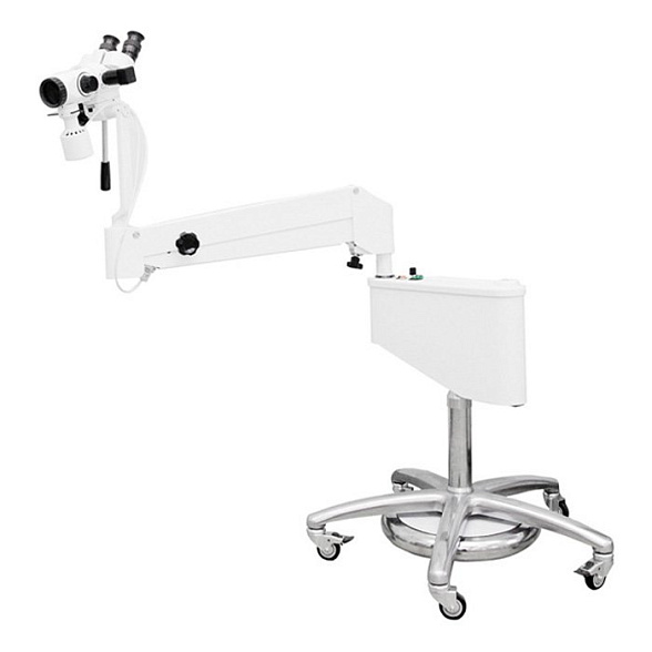Кольпоскоп КМ-2 с видеосистемой со светодиодным источником света (пять ступеней увеличения) на пантографе