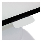 Столик приборный с электроприводом белый с черной окантовкой Stern Lift