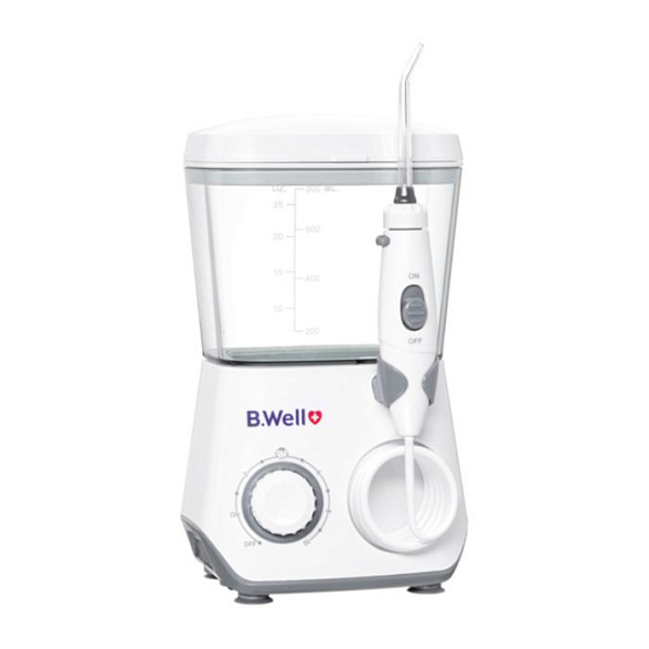 Ирригатор для полости рта модель WI-933 с принадлежностями стационарный, с аккумулятором, 8 насадок