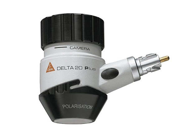 Heine DELTA 20 Plus с поляризацией и иммерсией рукоятка BETA L Li-ion 3.5В с настольным зарядным блоком NT 300