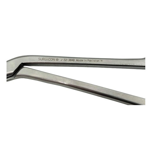 Щипцы носовые ложечные с овальным концом 180 мм