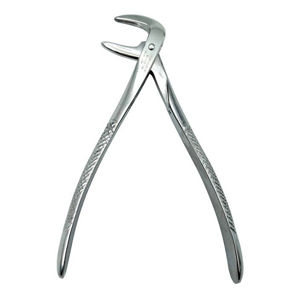 Щипцы для удаления корней зубов нижней челюсти 74М
