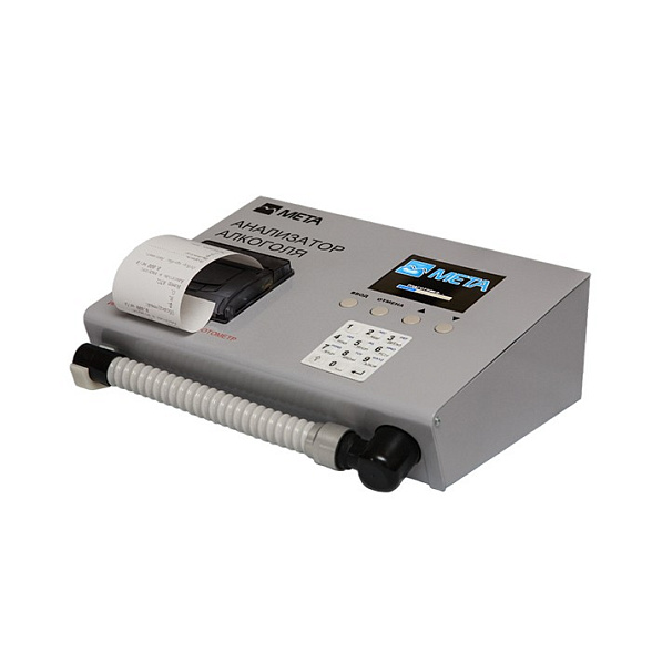 Малогабаритный анализатор концентрации паров этанола со встроенным принтером и встроенной клавиатурой АКПЭ-01.01М-01