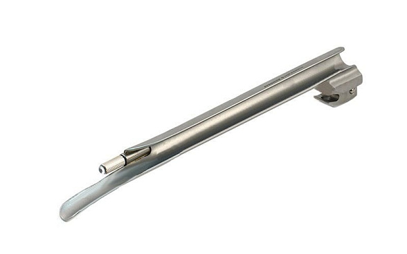 Клинок ларингоскопа Miller №3 прямой лампочный Surgicon