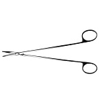 Ножницы вертик. изогнут., детские, 190 мм