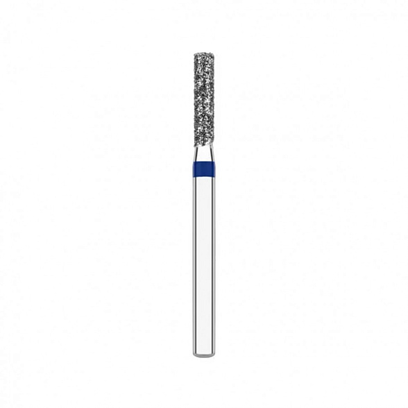 Бор стоматологический алмазный для турбинного наконечника, форма торпеда конусная, средней зернистости, длина 22 мм, d=1,4мм, 10 шт