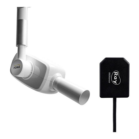 Комплект FONA X70 и RIOSensor RIS500 - настенный рентгеновский аппарат с визиографом