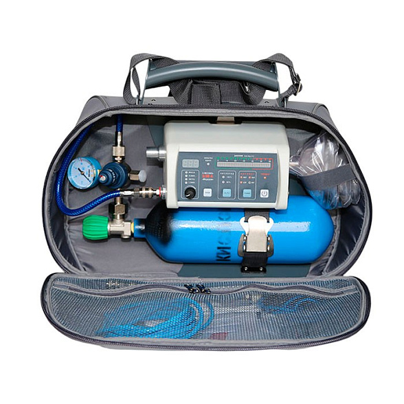 Переносная платформа ИВЛ, ВВЛ, СЛР и ингаляции А-ИВЛ/ВВЛп-3/30-A