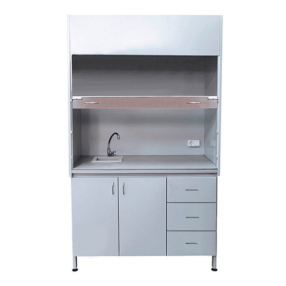 Шкаф вытяжной ВМ-117 металлический Люкс