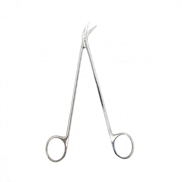 Ножницы сосудистые, горизонтально-изогнутые 160 мм, Surgiwell