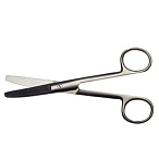 Ножницы тупоконечные вертикально изогнутые