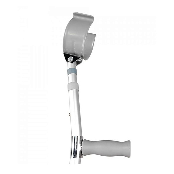 10076/U Костыль с опорой под локоть, большой с УПС (84-107 см)