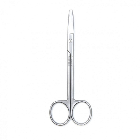 Ножницы хирургические вертикально-изогнутые, 150 мм (Н-58р), МИЗТ