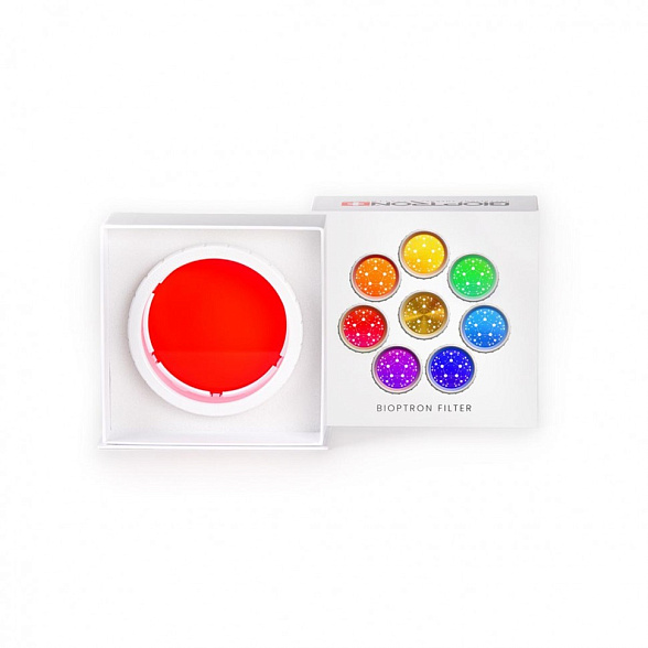 Цветофильтр Биоптрон Про 1, красный - 11 см