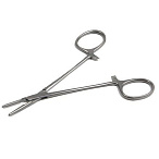 Зажим типа москит атравматический 125 мм прямой ПТО Медтехника