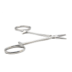 Зажим кровоостанавливающий, глазной, прямой с зубом, 84 мм. Surgiwell