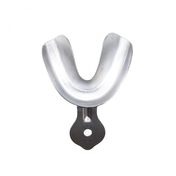 Ложка оттискная стоматологическая для нижней челюсти № 9. Surgiwell