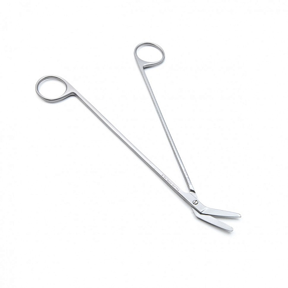 Ножницы POTTS-DE MARTEL, горизонтально-изогнутые, 185 мм (Н-75р), МИЗТ