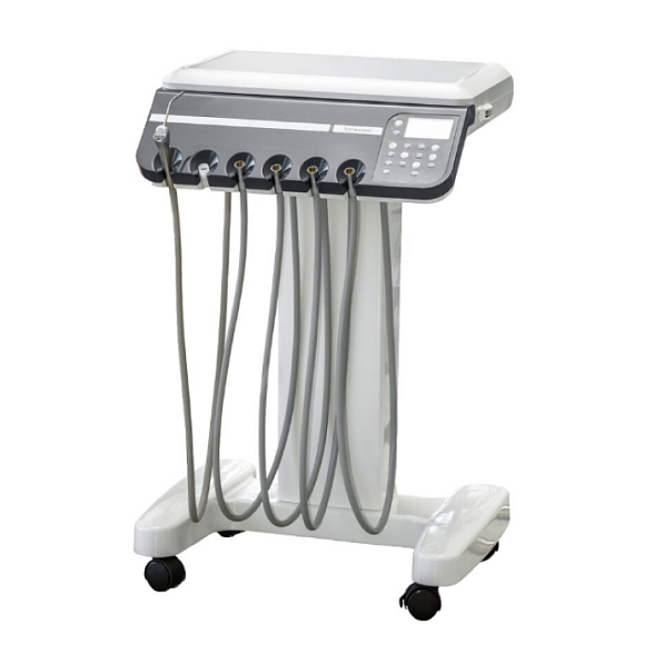 Woson WOD 550 - детская стоматологическая установка с подкатным блоком, цвет зеленое яблоко